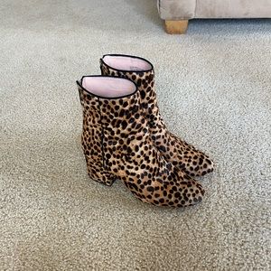 J. Crew Calf Hair Boots